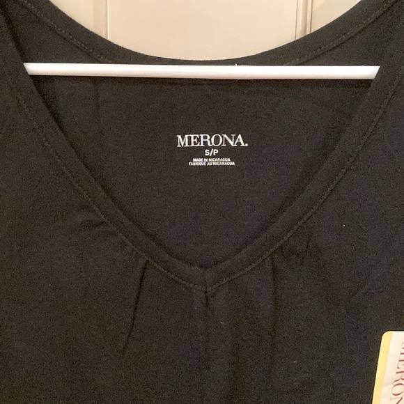 NWT Merona Black Tank Top, size S - Picture 3 of 3